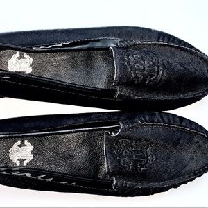 Roberto Gavalli natural skin leather flat shoes